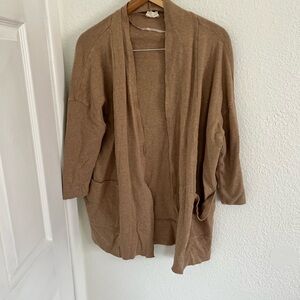 Pact Women's Sesame Heather Airplane Wrap XS